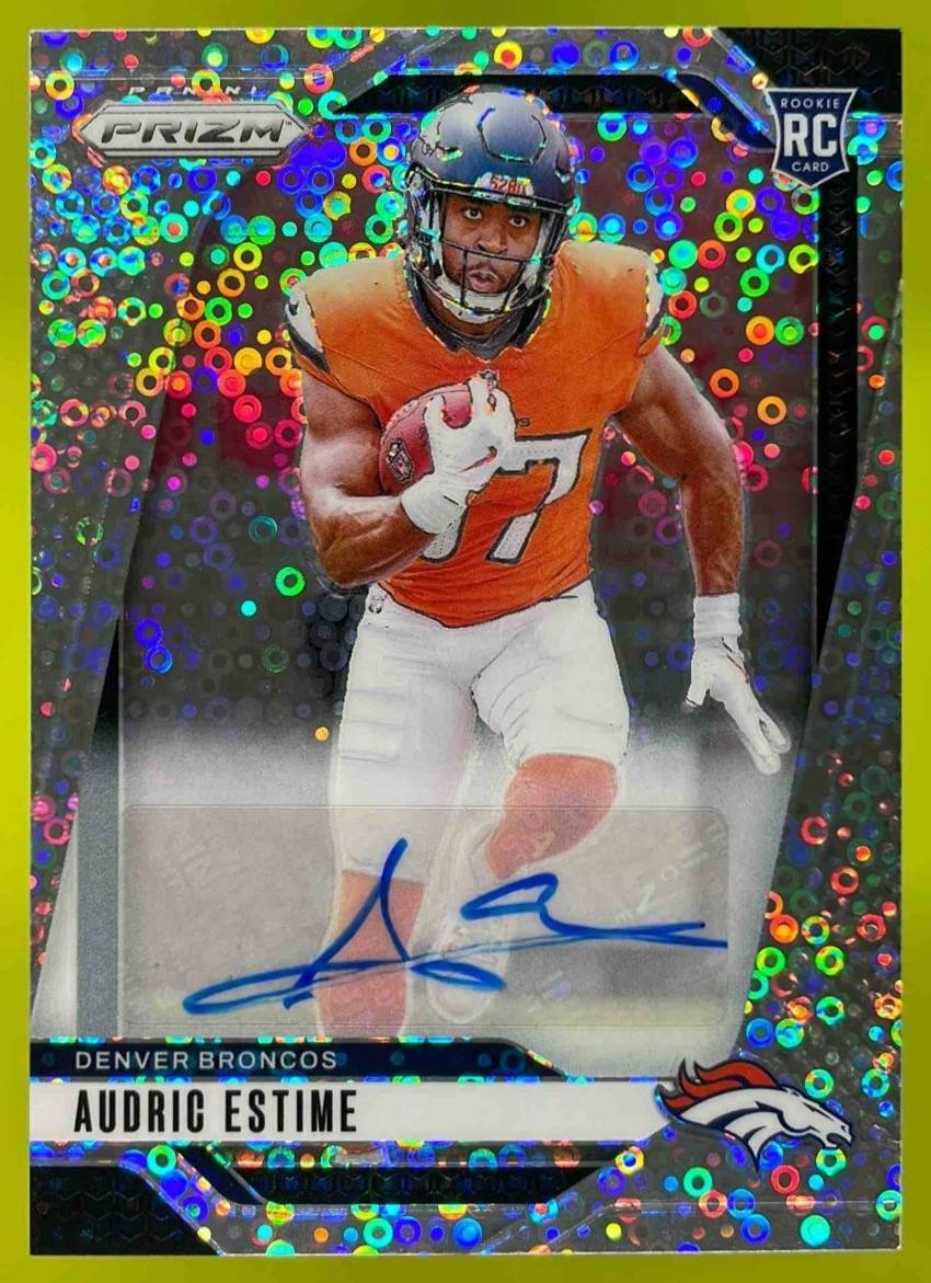 2024 Panini Prizm Football No Huddle Audric Estime #306
