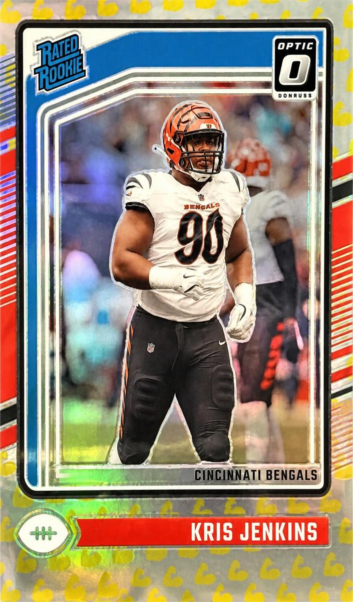 2024 Donruss Optic Football Flex Kris Jenkins #265