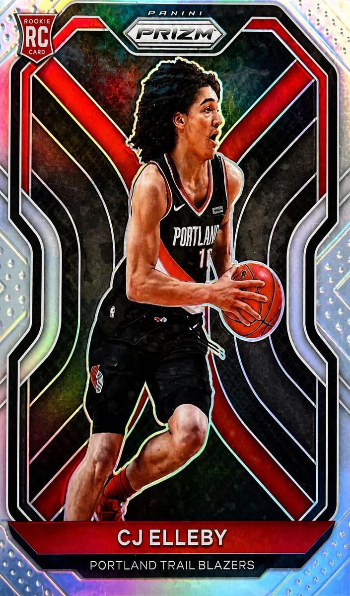 2020 Panini Prizm Basketball Prizms Silver CJ Elleby #283