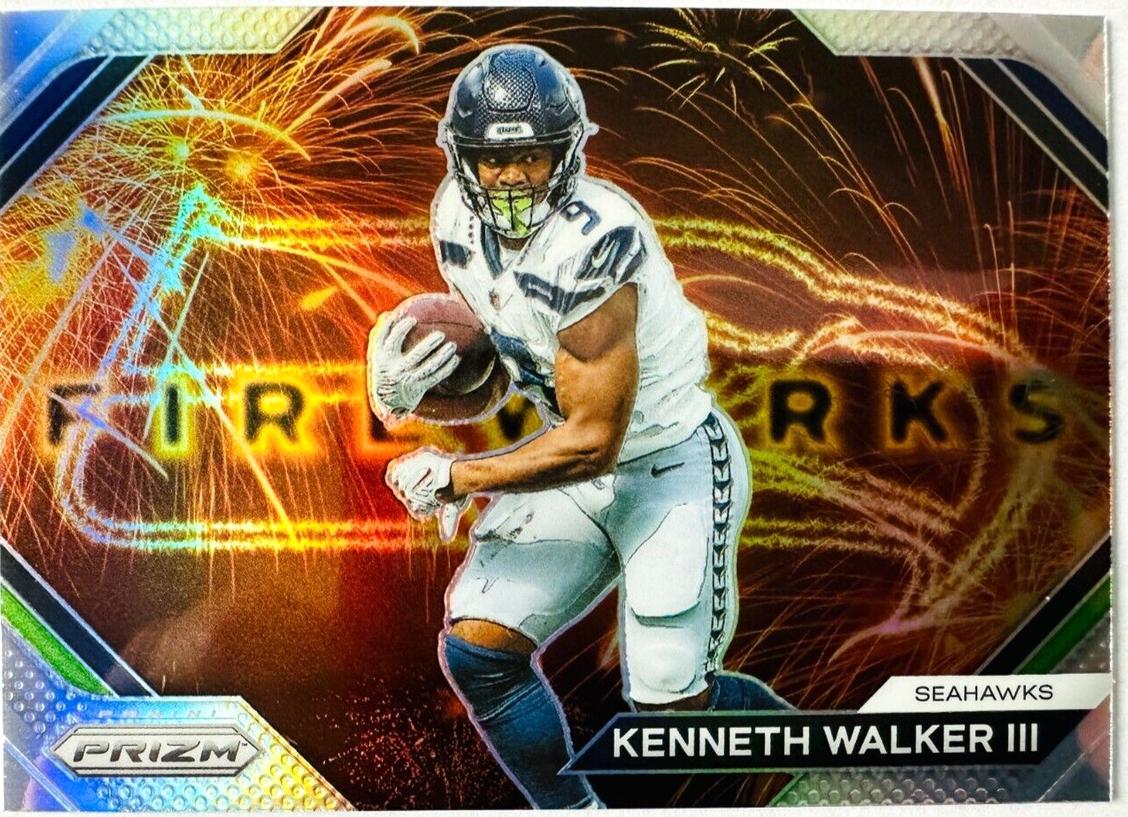 2023 Panini Prizm Football Silver Kenneth Walker III #F-14