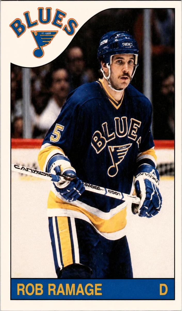 1985 O-Pee-Chee Hockey Rob Ramage #196 PSA 10