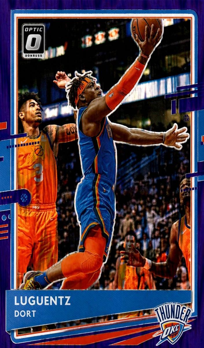 2020 Donruss Optic Basketball Luguentz Dort #94