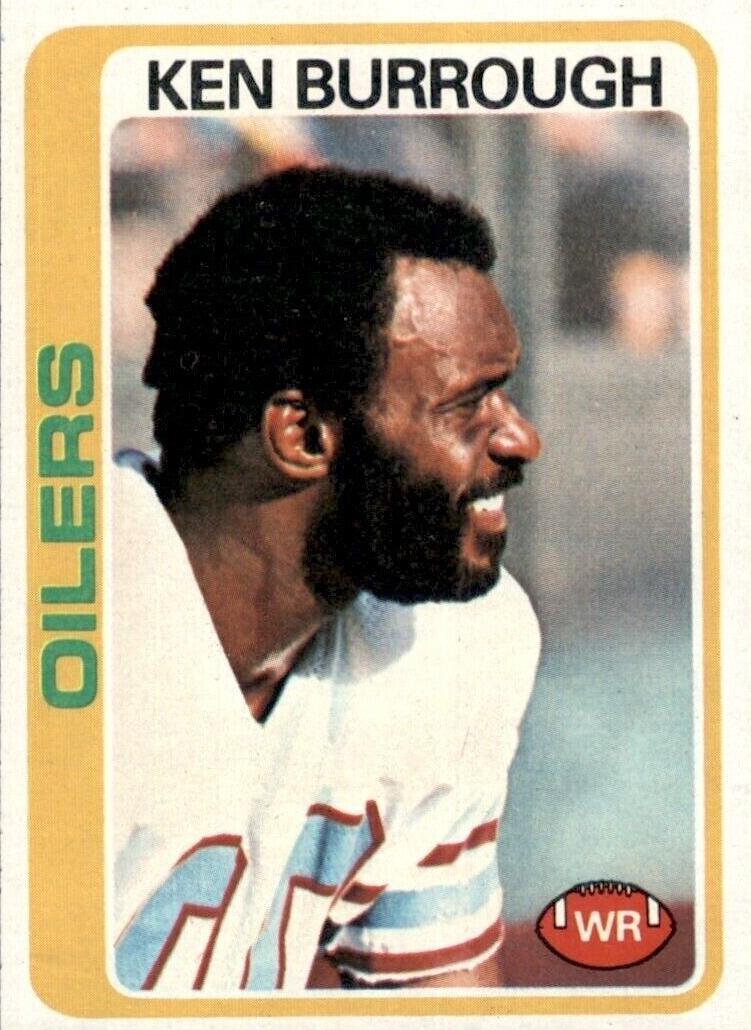 1978 Topps Football Ken Burrough #37