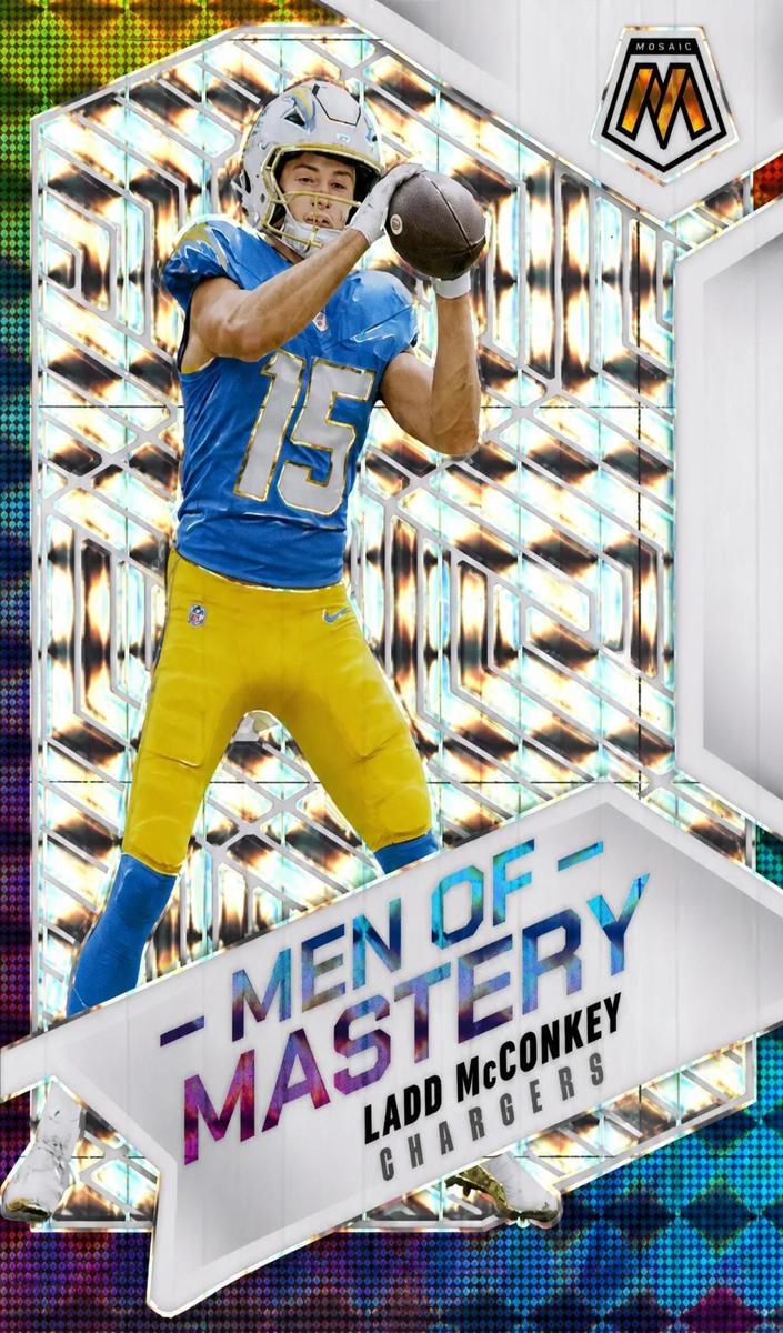 2025 Panini Mosaic Football Ladd McConkey #14