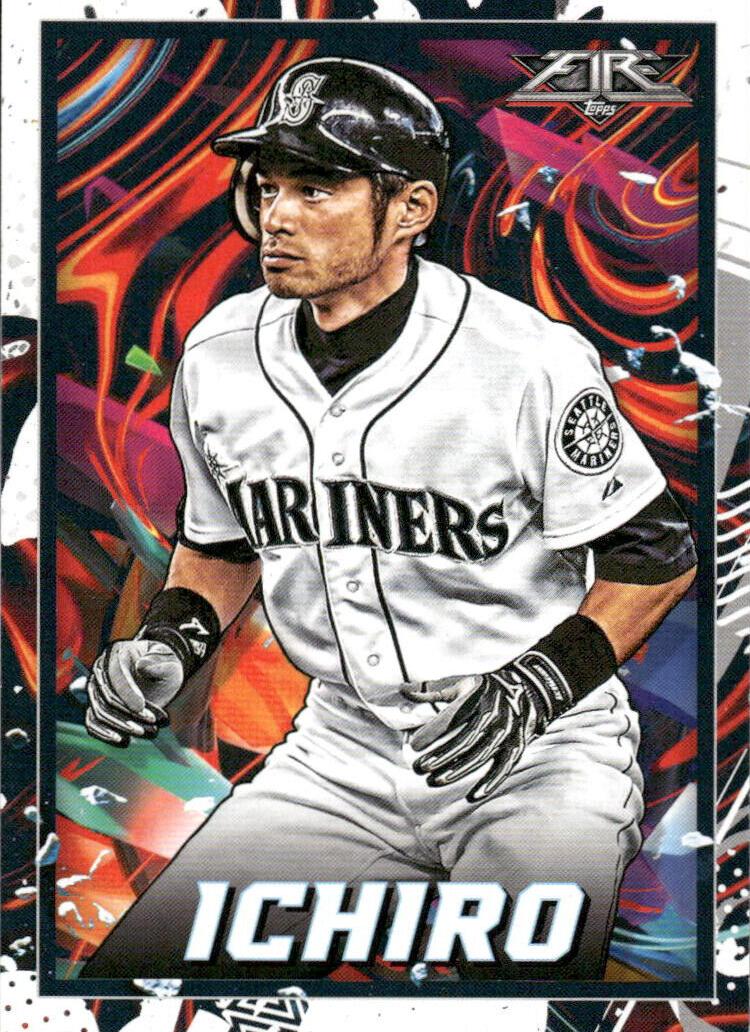 2022 Topps Fire Baseball Ichiro #155 SGC 10