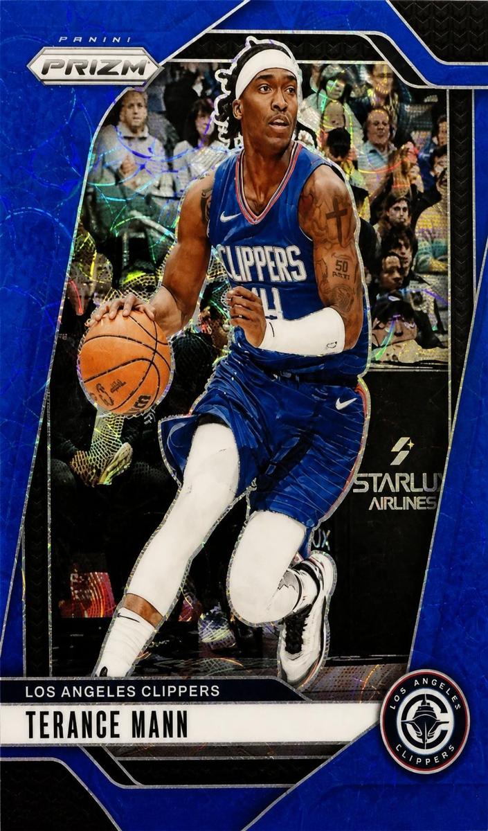 2024 Panini Prizm Basketball Choice Blue Terance Mann #69