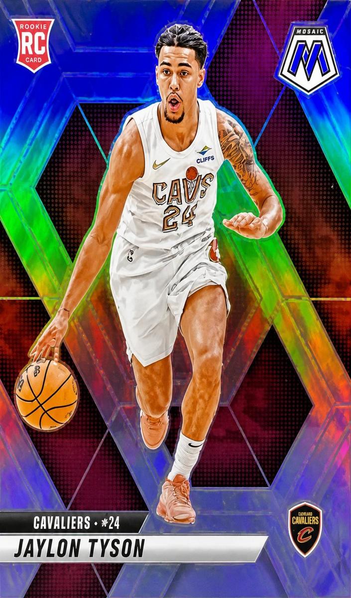 2024 Panini Mosaic Basketball Silver Jaylon Tyson #217