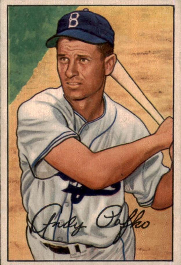 1952 Bowman Baseball Andy Pafko #204 PSA 6