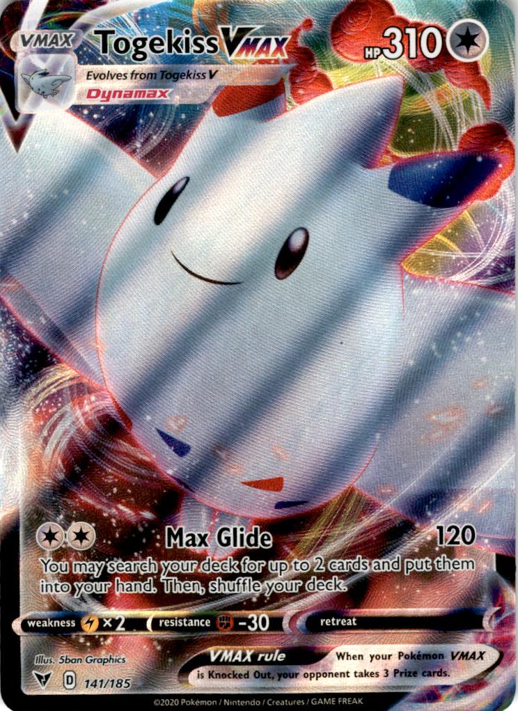 2020 Pokemon Vivid Voltage Full Art Togekiss #141 PSA 10