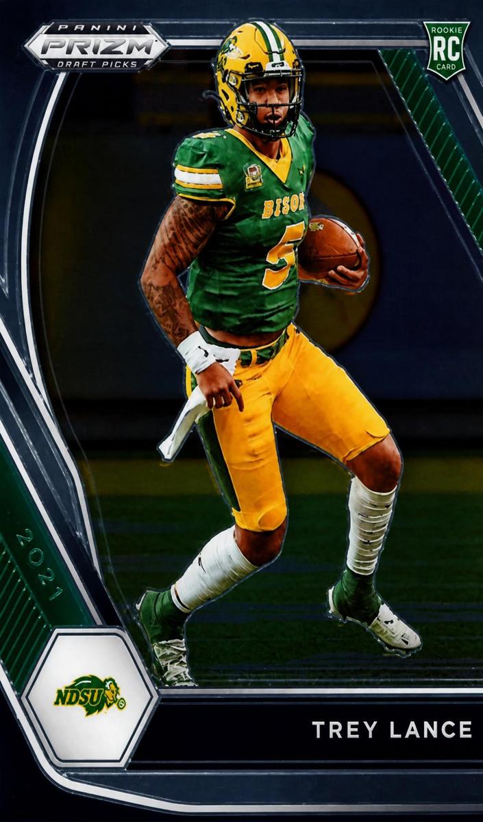 2021 Panini Prizm Draft Picks Football Trey Lance #120 SGC 10