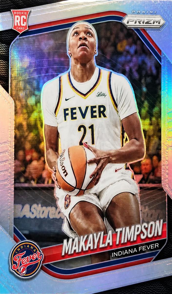 2025 Panini Prizm WNBA Basketball Silver Makayla Timpson #14