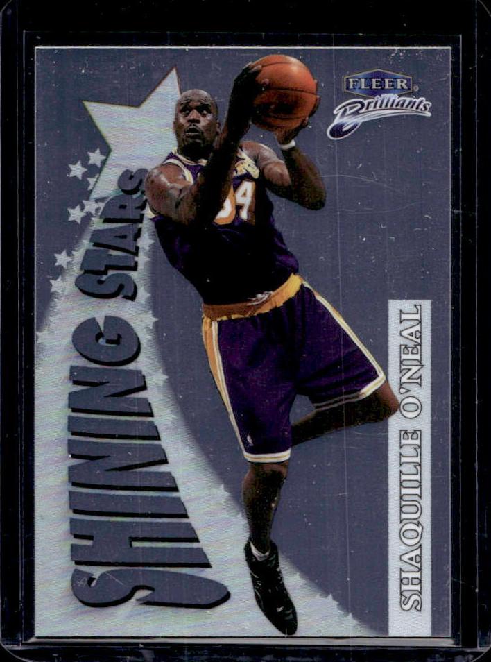 1998 Fleer Brilliants Basketball Shaquille O'Neal #6