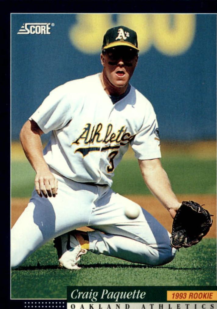1994 Score Baseball Craig Paquette #567