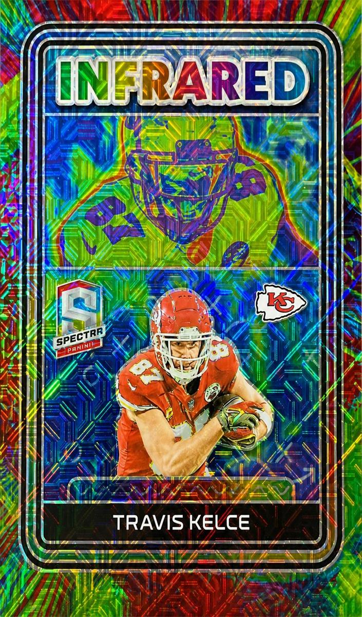 2023 Panini Spectra Football Meta Travis Kelce #I-TK PSA 9