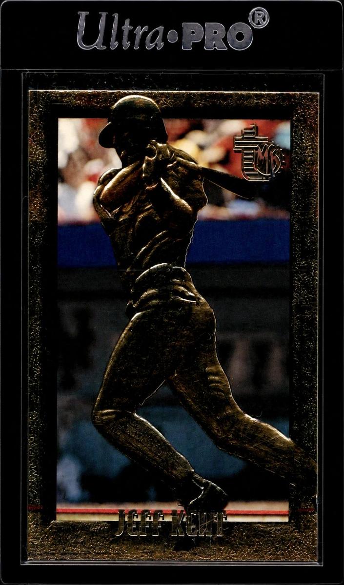 1995 Topps Embossed Baseball Golden Idols Jeff Kent #9