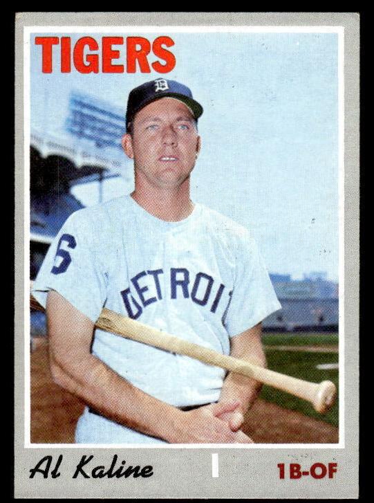 1970 Topps Baseball Al Kaline #640 SGC 5