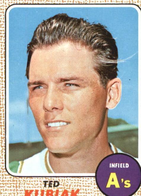 1968 Topps Baseball Ted Kubiak #79