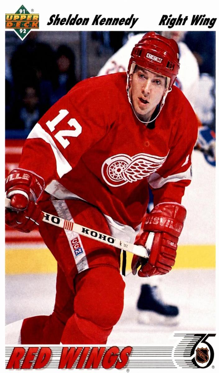 1991 Upper Deck Hockey Sheldon Kennedy #408