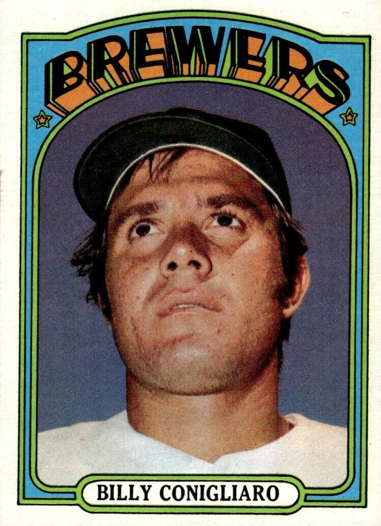 1972 Topps Baseball Billy Conigliaro #481