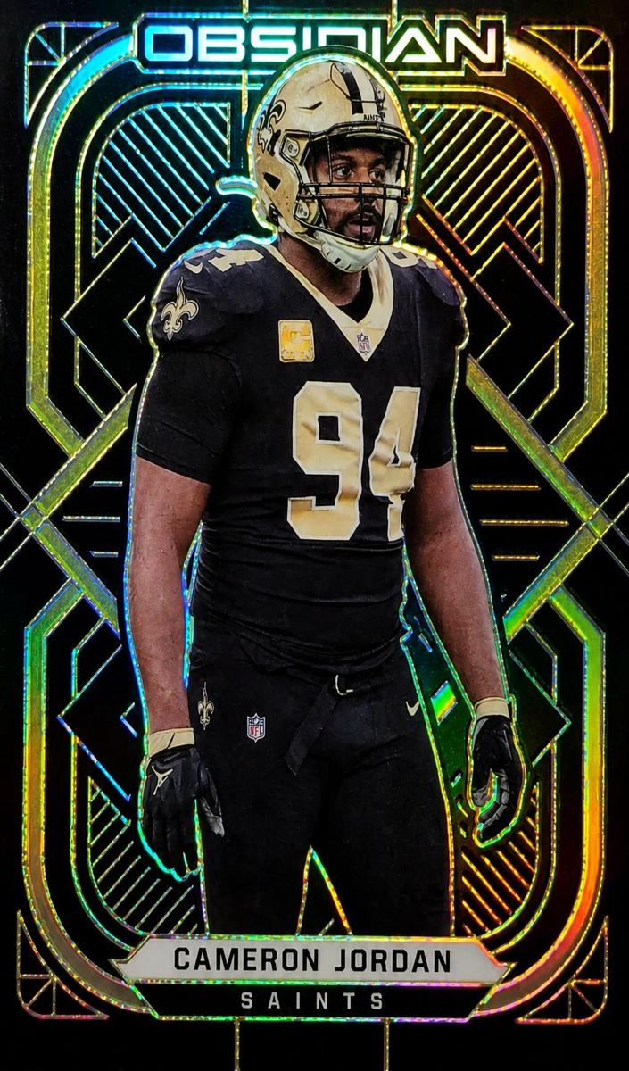 2021 Panini Obsidian Football Cameron Jordan #71