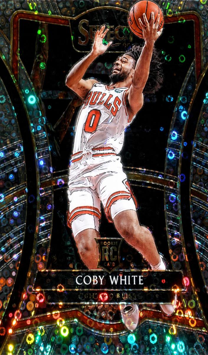 2019 Panini Select Basketball Silver Prizm Coby White #194 PSA 10