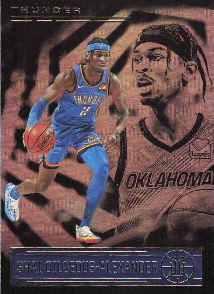 2020 Panini Illusions Basketball Shai Gilgeous-Alexander #35