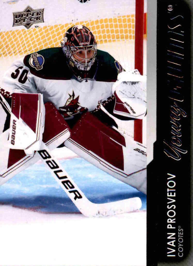 2021 Upper Deck Hockey Ivan Prosvetov #484 PSA 9