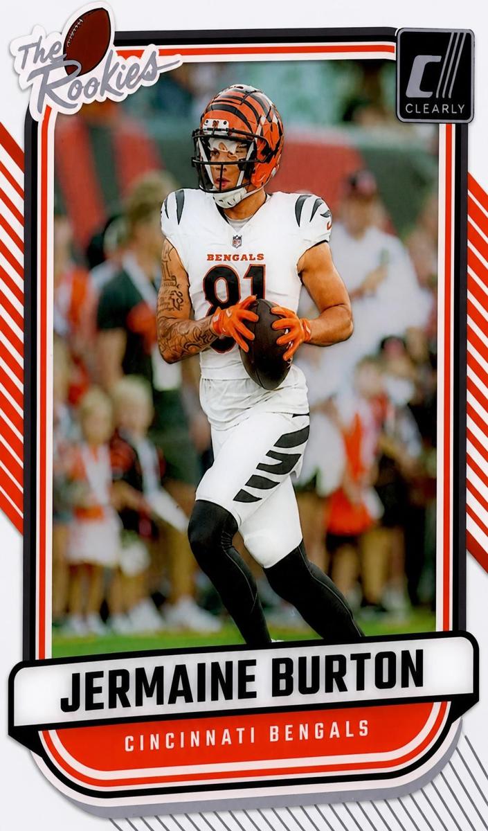 2024 Panini Clearly Donruss Football Jermaine Burton #20