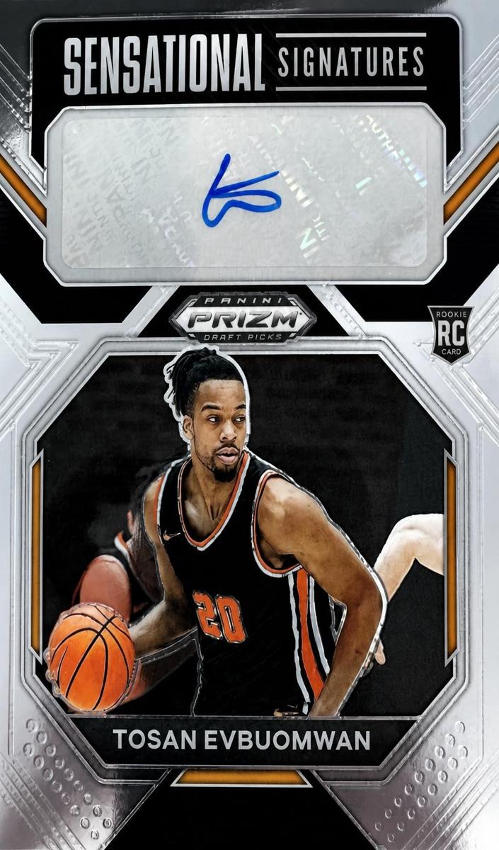 2023 Panini Prizm Draft Picks Basketball Tosan Evbuomwan #SS-TEV