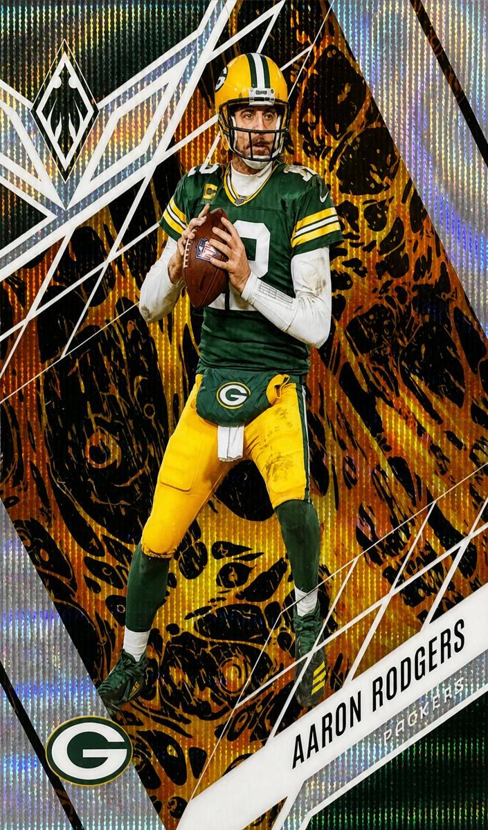 2022 Panini Phoenix Football Lava Aaron Rodgers #79