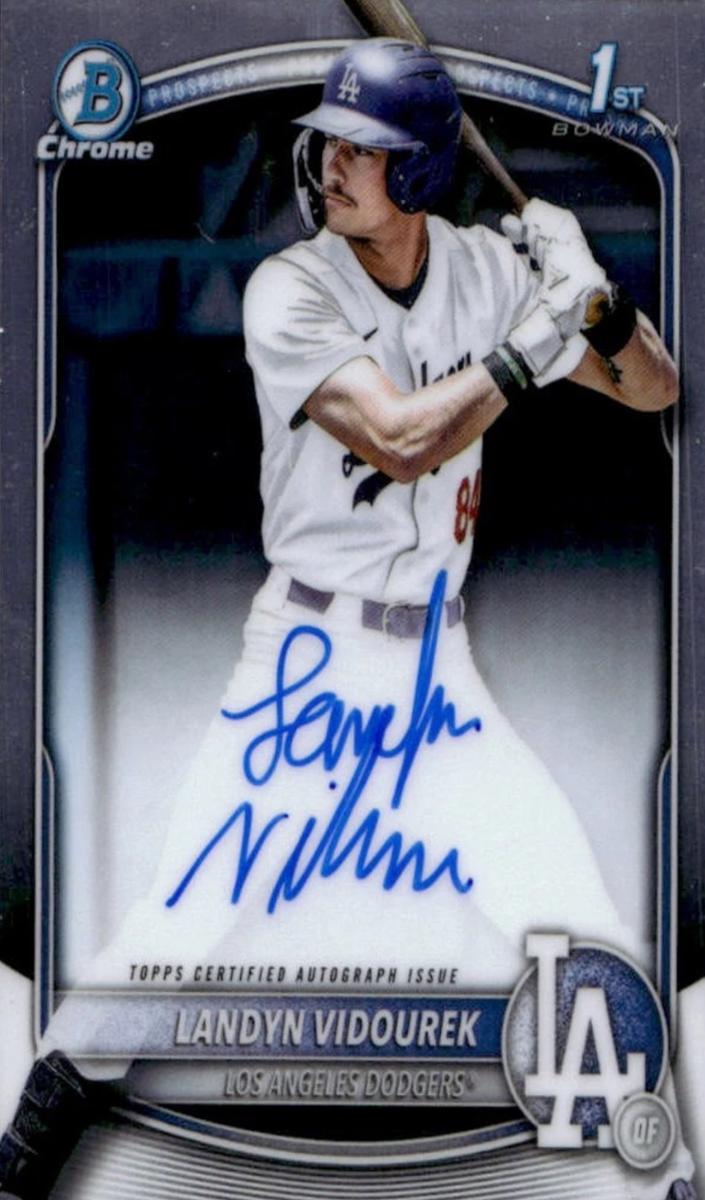 2025 Bowman Draft Chrome Baseball Landyn Vidourek #CPA-LV