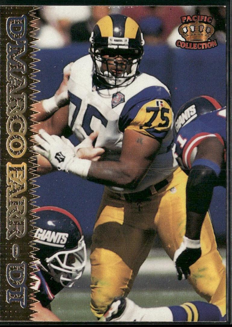 1995 Pacific Football D'Marco Farr #393