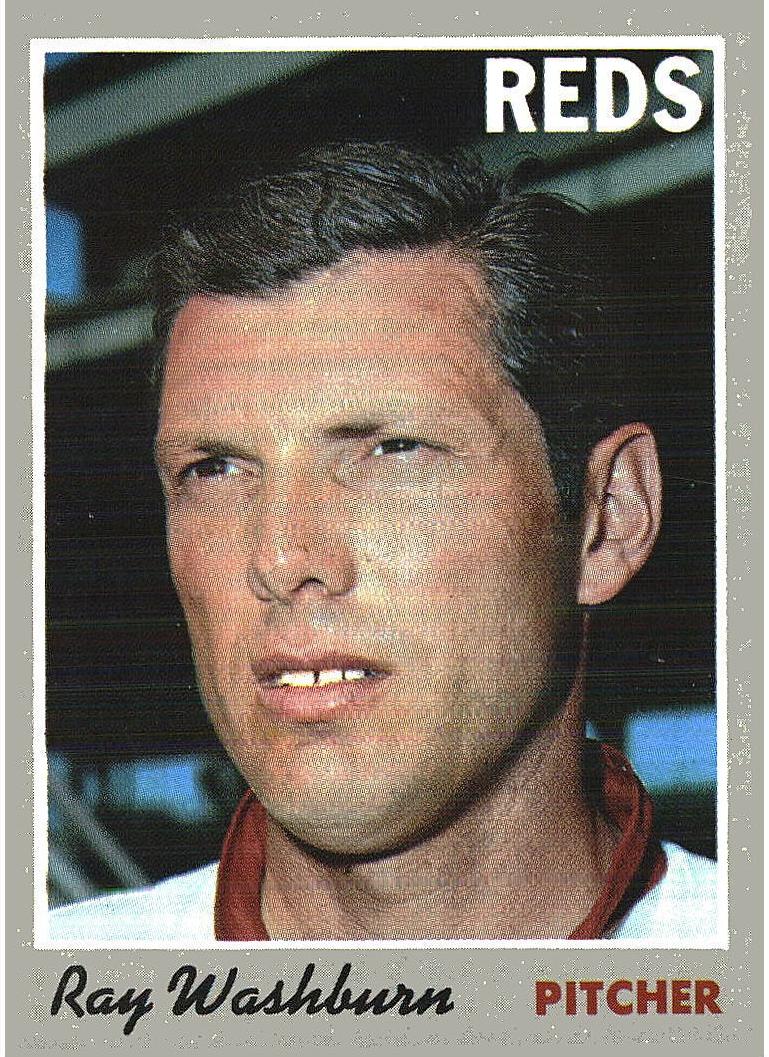 1970 O-Pee-Chee Baseball Ray Washburn #22