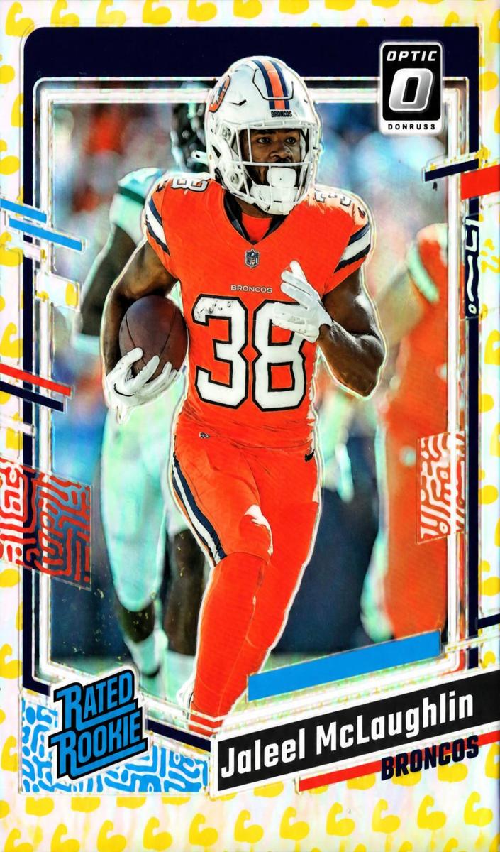 2023 Donruss Optic Football Flex Jaleel McLaughlin #232
