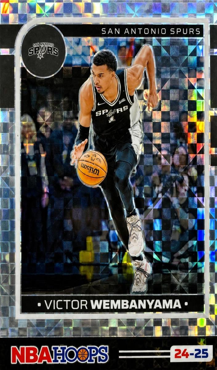 2024 Panini Hoops Basketball Premium Checkerboard Victor Wembanyama #165