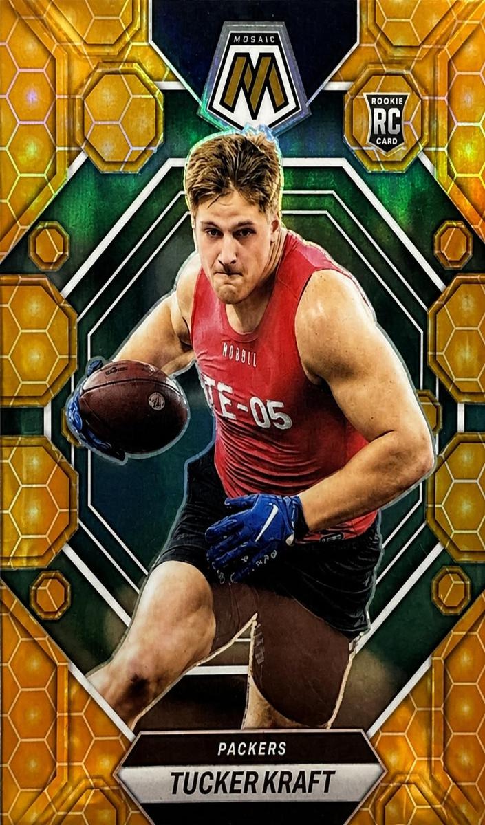 2023 Panini Mosaic Football Honeycomb Tucker Kraft #368