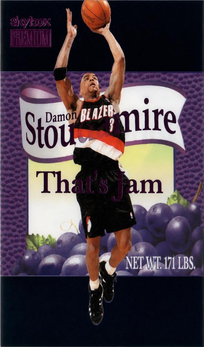 1998 Skybox Premium Basketball Damon Stoudamire #9TJ SGC 9.5