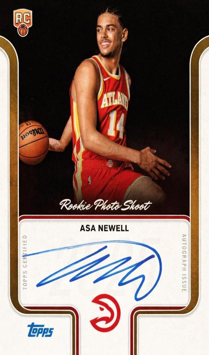 2025 Topps Basketball Asa Newell #RP-AN