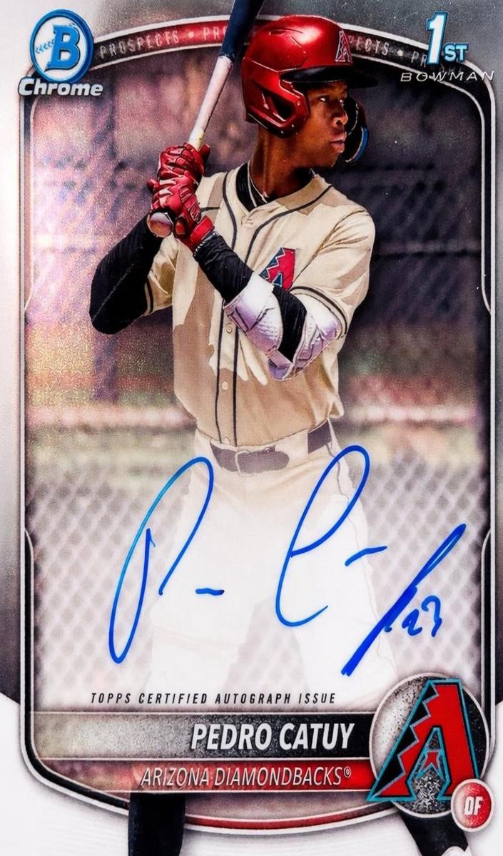 2025 Bowman Chrome Baseball Pedro Catuy #CPA-PC