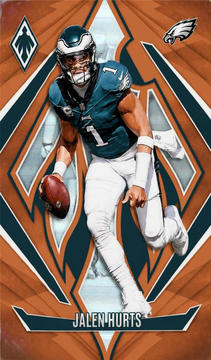 2024 Panini Phoenix Football Orange Jalen Hurts #70