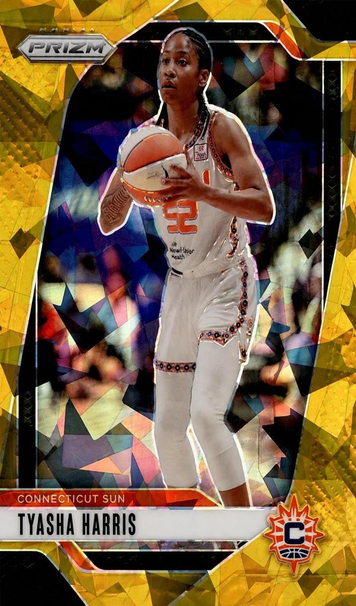 2024 Panini Prizm WNBA Basketball Gold Ice Tyasha Harris #102