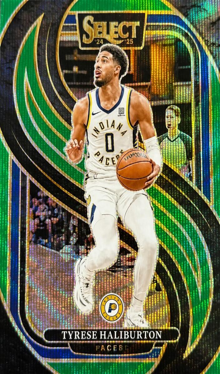 2024 Panini Select Basketball Green Wave Tyrese Haliburton #165