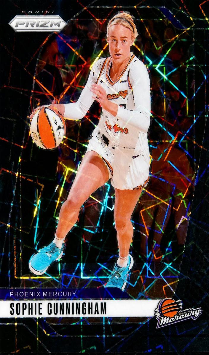 2024 Panini Prizm WNBA Basketball Black Velocity Sophie Cunningham #117 PSA 9