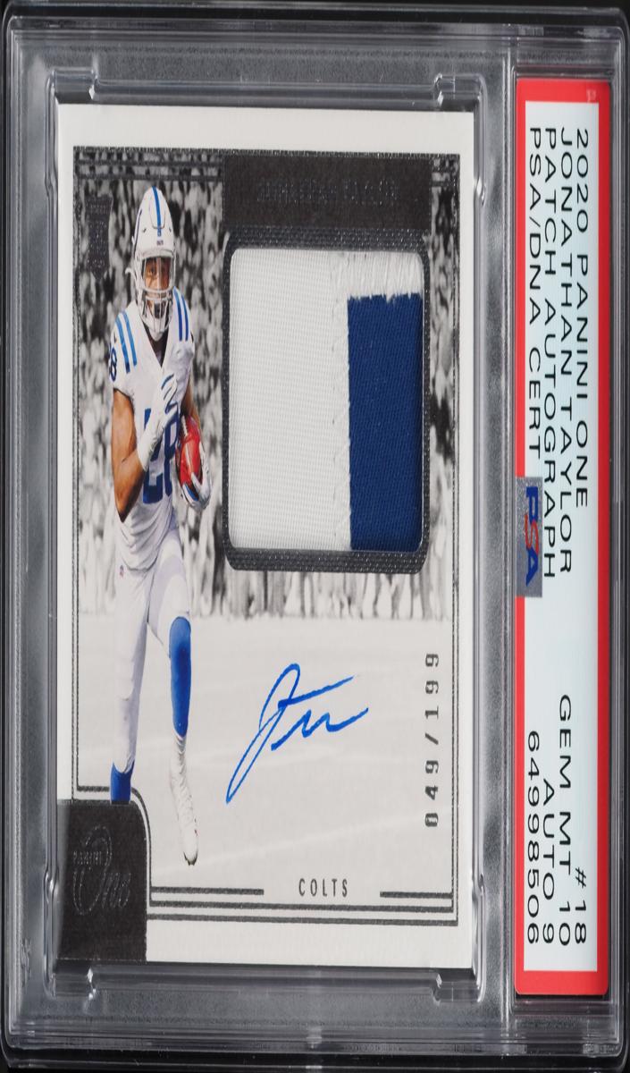 2020 Panini One Football Jonathan Taylor #18