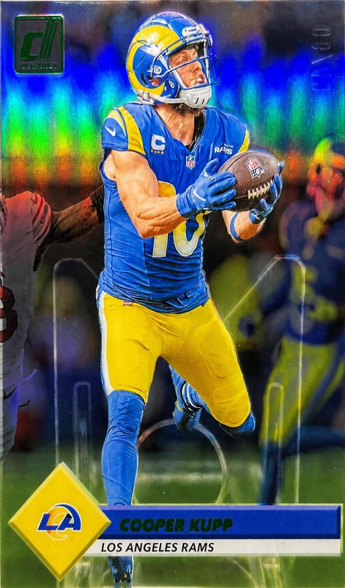 2023 Panini Clearly Donruss Football Green Cooper Kupp #9
