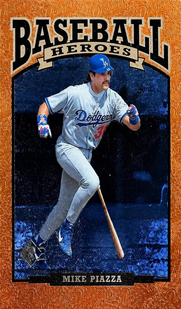 1996 SP Baseball Mike Piazza #87