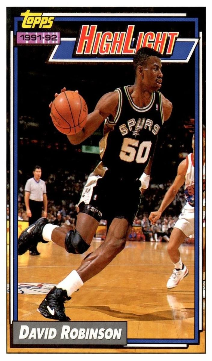 1992 Topps Basketball Highlights David Robinson #4 PSA 10