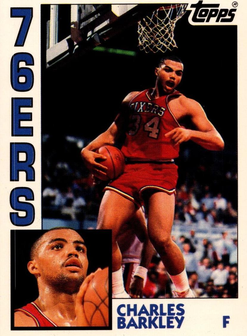 1992 Topps Archives Basketball Charles Barkley #44 PSA 9