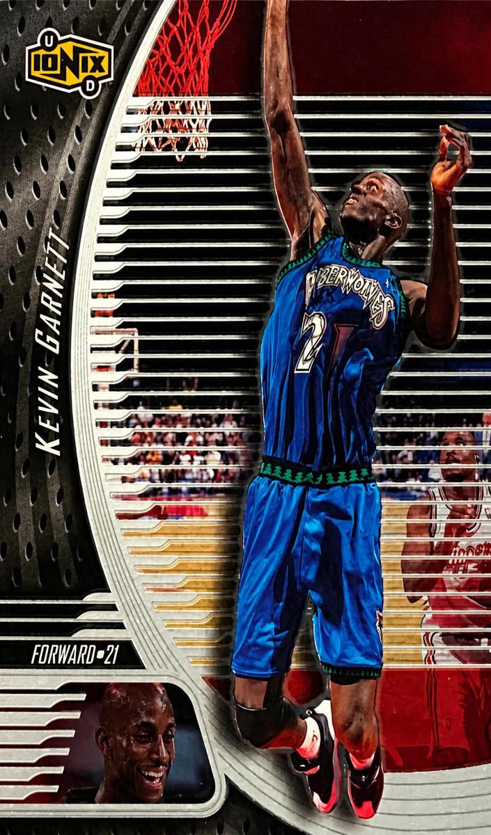 1998 Upper Deck Ionix Basketball Kevin Garnett #38 PSA 10