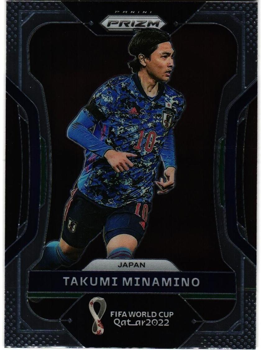2022 Panini Prizm FIFA World Cup Qatar Soccer Takumi Minamino #133